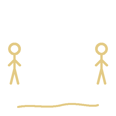Four stick figures holding hands, symbolizing community and connection, ideal for a family vacation or group retreat at South Shore Resort and Retreats, a peaceful retreat in West Michigan.| South Shore Resort & Retreats in West Michigan